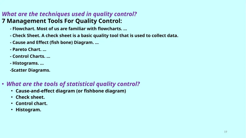 بسم الله الرحمن الرحيم Statistical Tools of - slide 19 of 59