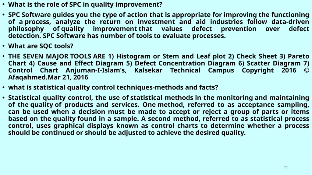 بسم الله الرحمن الرحيم Statistical Tools of - slide 21 of 59