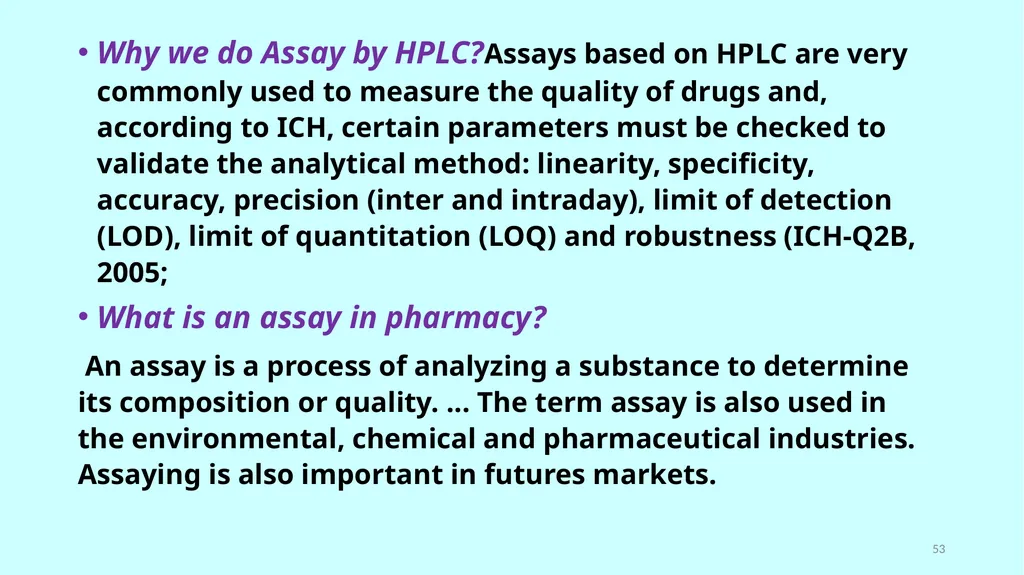 بسم الله الرحمن الرحيم Statistical Tools of - slide 53 of 59