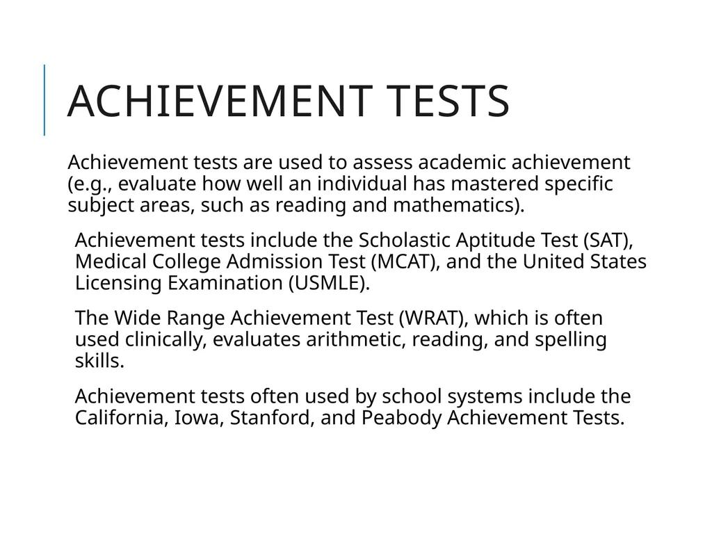 Psychological Testing Esther Schwartz, PhD & David - slide 19 of 25