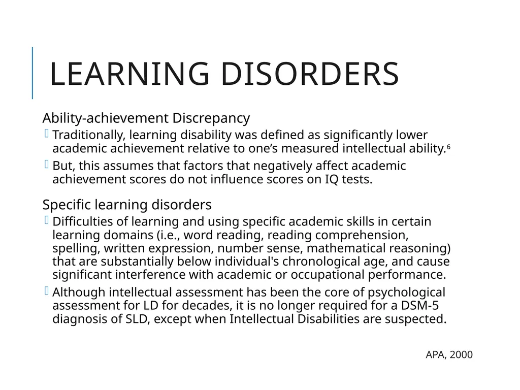 Psychological Testing Esther Schwartz, PhD & David - slide 20 of 25