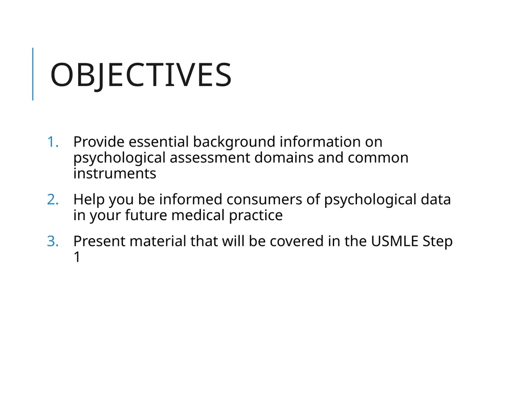 Psychological Testing Esther Schwartz, PhD & David - slide 2 of 25