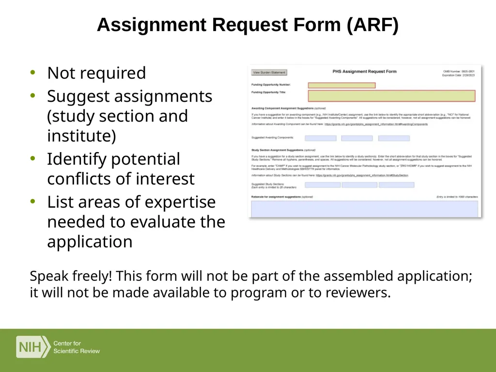 The NIH Peer Review Process Denise Wiesch, Ph.D., - slide 14 of 18
