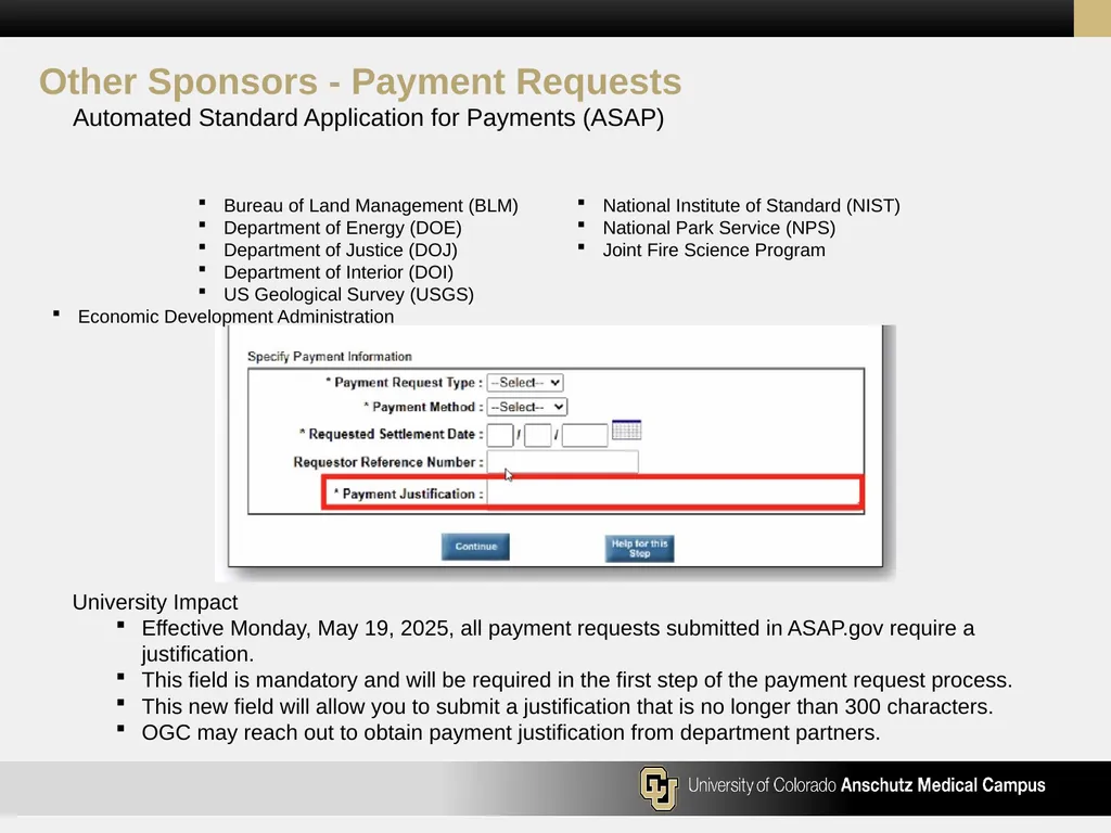 Postaward Updates May 19th 2025 NIH Update for NCE - slide 11 of 14