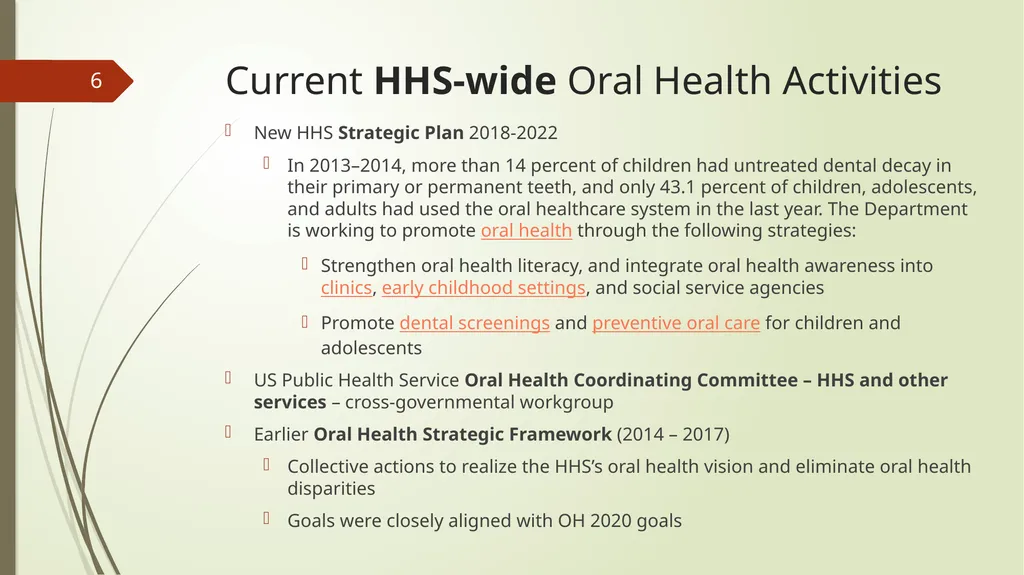 The Role of the Federal Agencies and Regional - slide 6 of 23