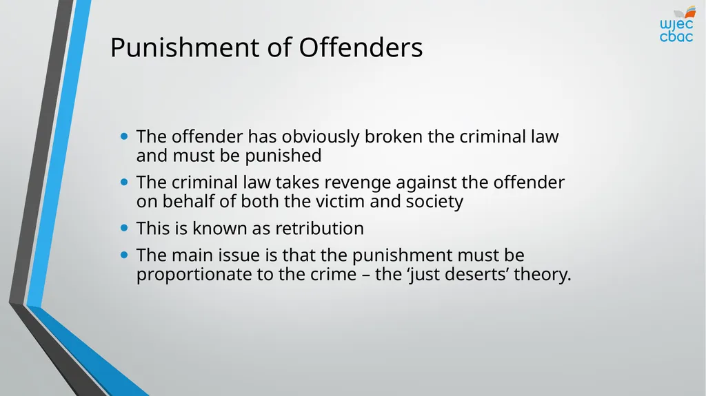 Theories of Sentencing Criminal Process Criminal - slide 3 of 17