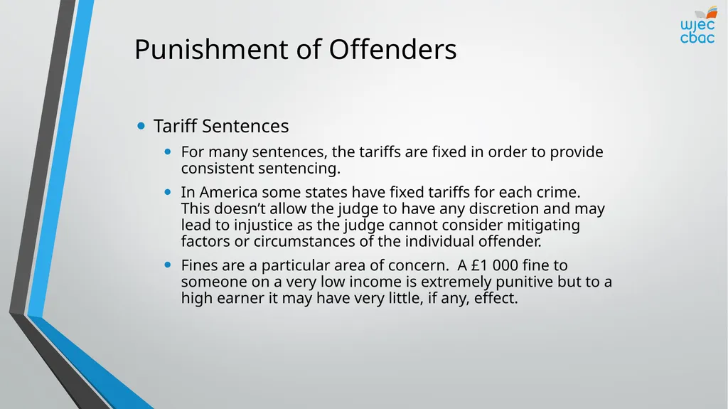 Theories of Sentencing Criminal Process Criminal - slide 5 of 17
