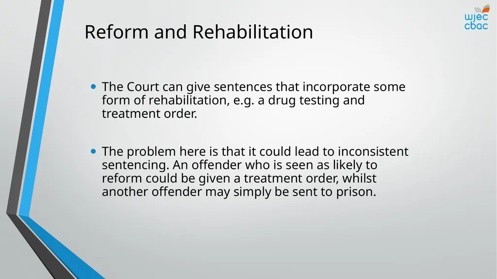 Theories of Sentencing Criminal Process Criminal - slide 12 of 17