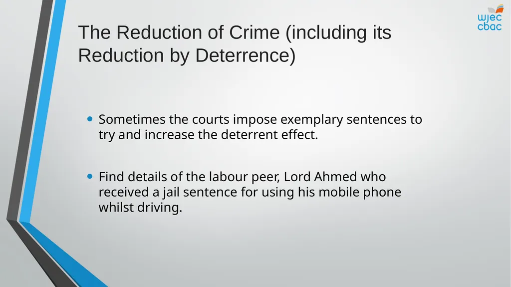 Theories of Sentencing Criminal Process Criminal - slide 9 of 17