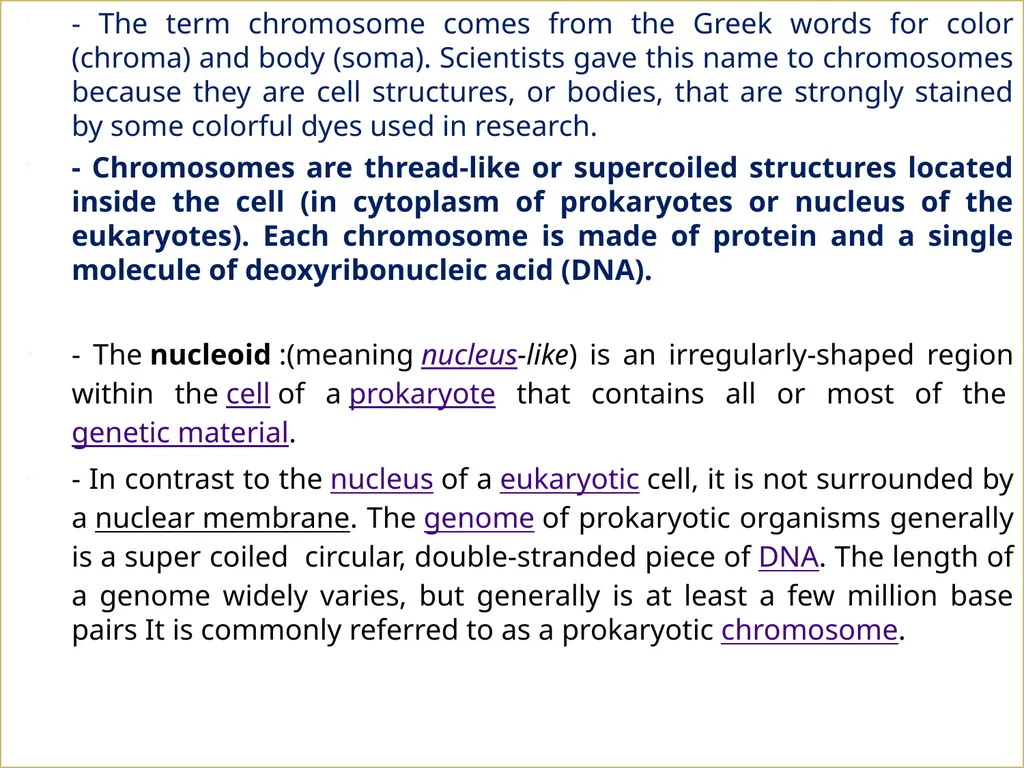 3th lecture in molecular biology Prokaryotic and - slide 2 of 20