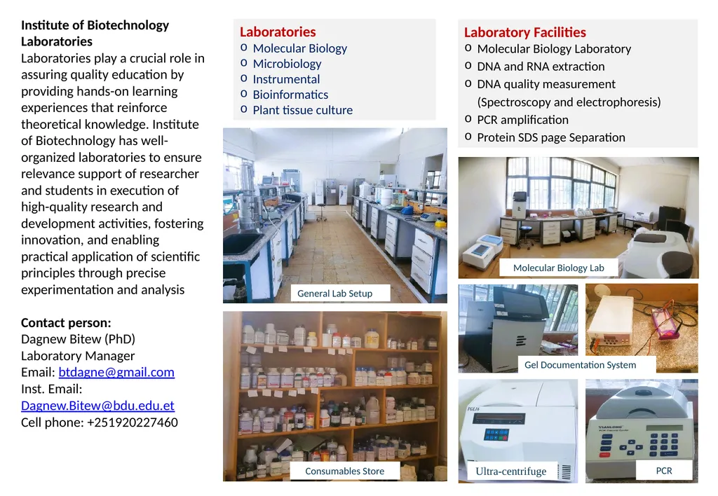 Laboratories Molecular Biology Microbiology - slide 1 of 2