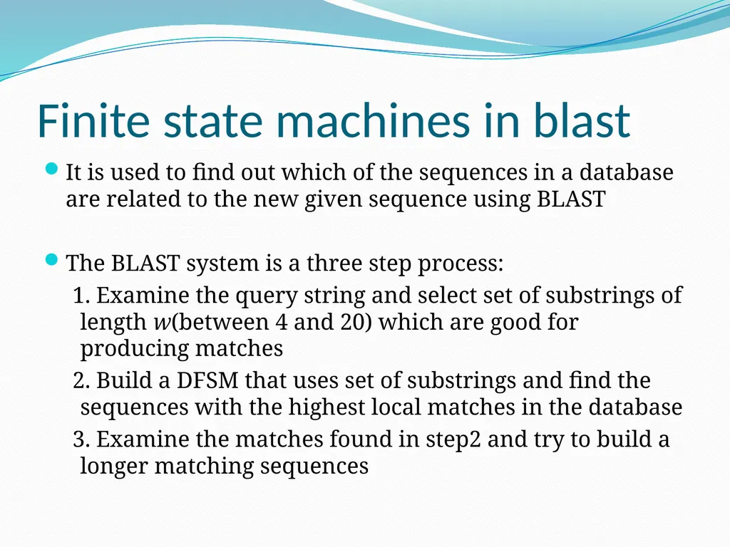 Computational Biology Prepared By: Syed - slide 12 of 21