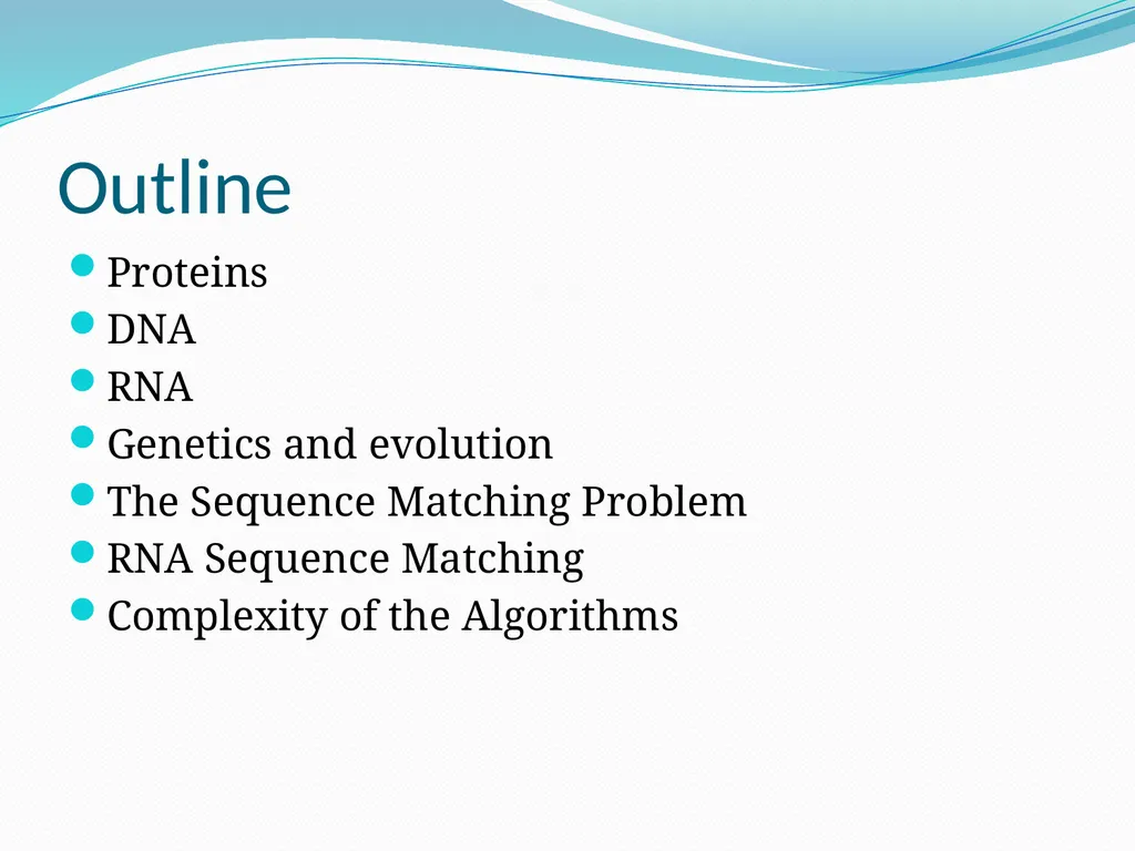 Computational Biology Prepared By: Syed - slide 2 of 21