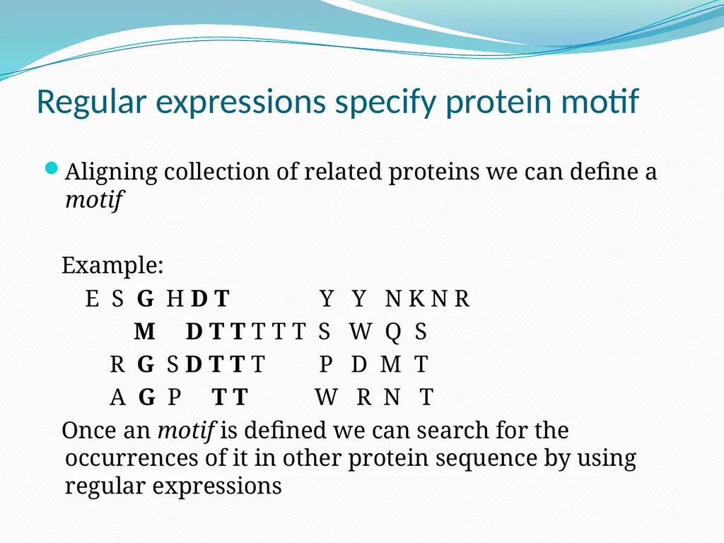 Computational Biology Prepared By: Syed - slide 13 of 21