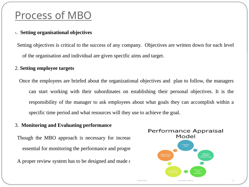 Objectives MBO & MBE Objectives Objectives may be - slide 7 of 17