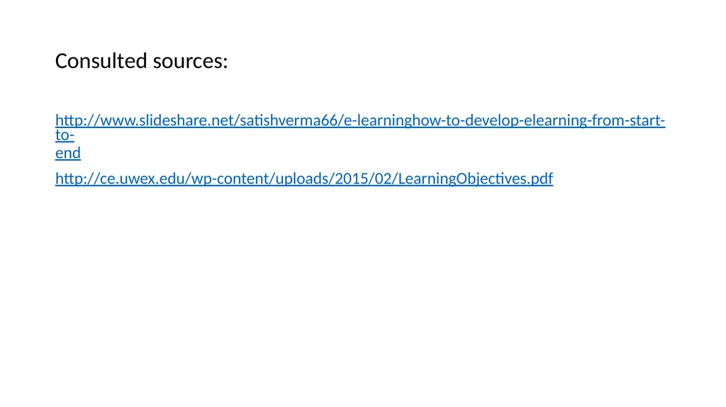 LEARNING OBJECTIVES: TEMPLATE About this template - slide 14 of 14