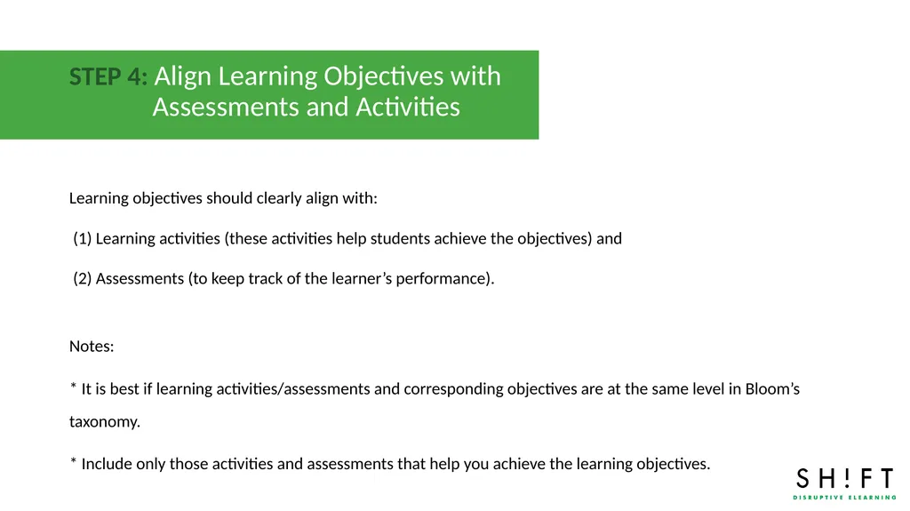 LEARNING OBJECTIVES: TEMPLATE About this template - slide 10 of 14