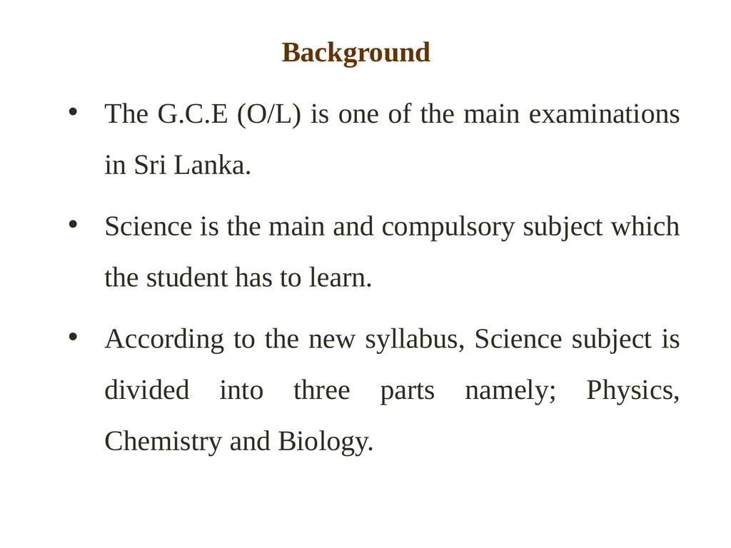 A Study on Physics teaching methods used by the - slide 2 of 22