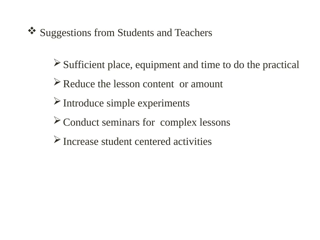A Study on Physics teaching methods used by the - slide 18 of 22