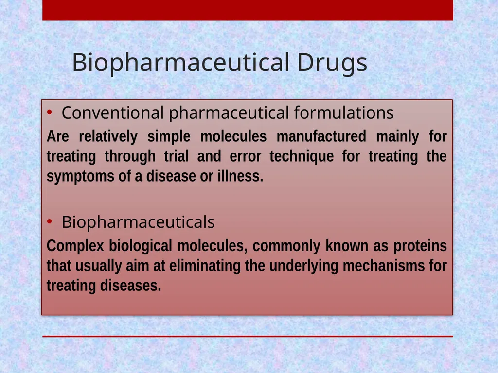 Pharmaceutical Biotechnology Introduction Dr. - slide 9 of 23
