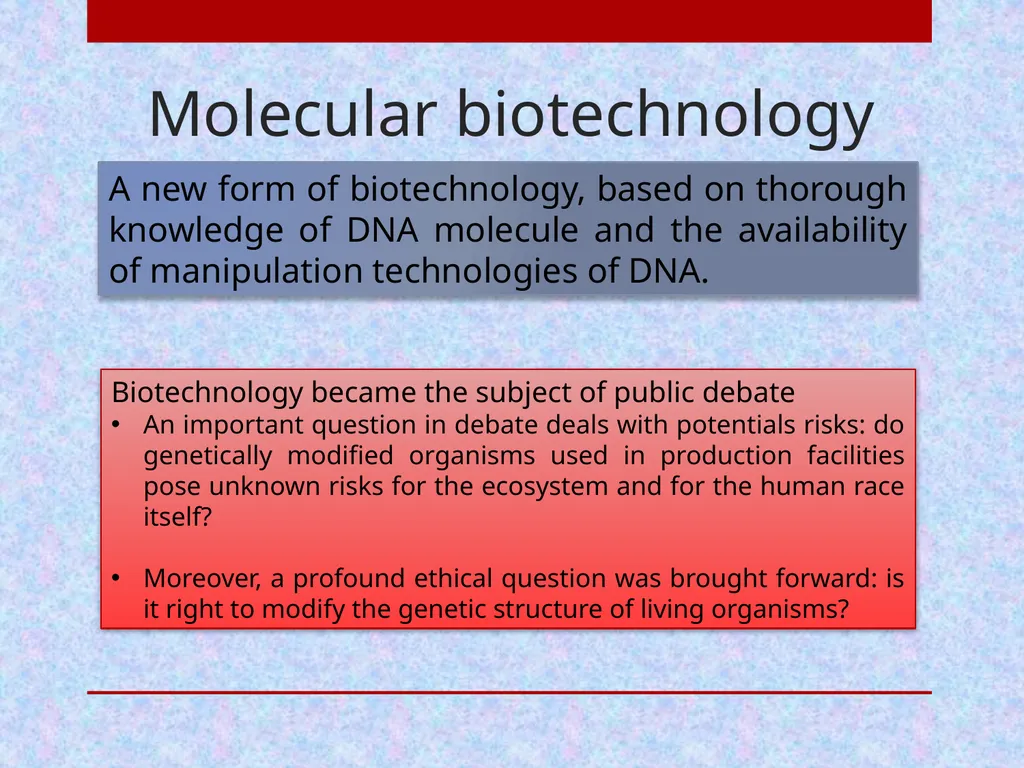 Pharmaceutical Biotechnology Introduction Dr. - slide 7 of 23
