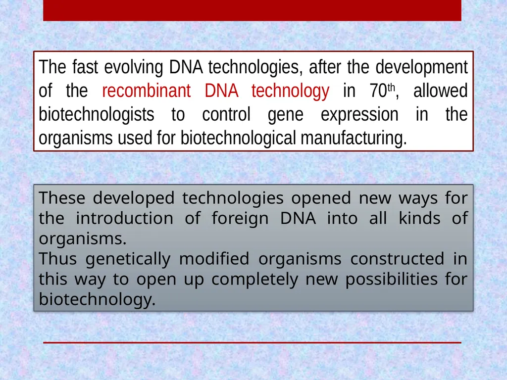 Pharmaceutical Biotechnology Introduction Dr. - slide 6 of 23
