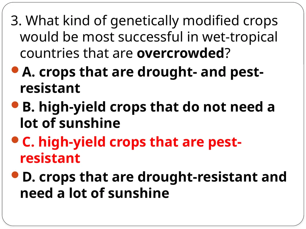 SC.912.L.16.10 Evaluate the impact of - slide 16 of 21