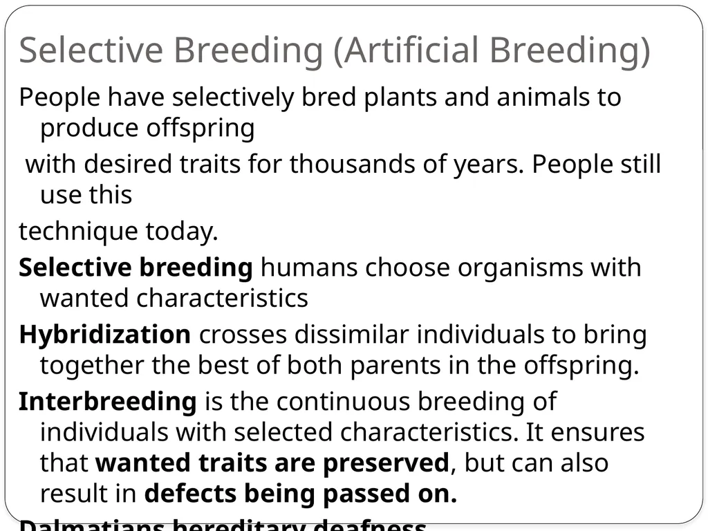 SC.912.L.16.10 Evaluate the impact of - slide 4 of 21