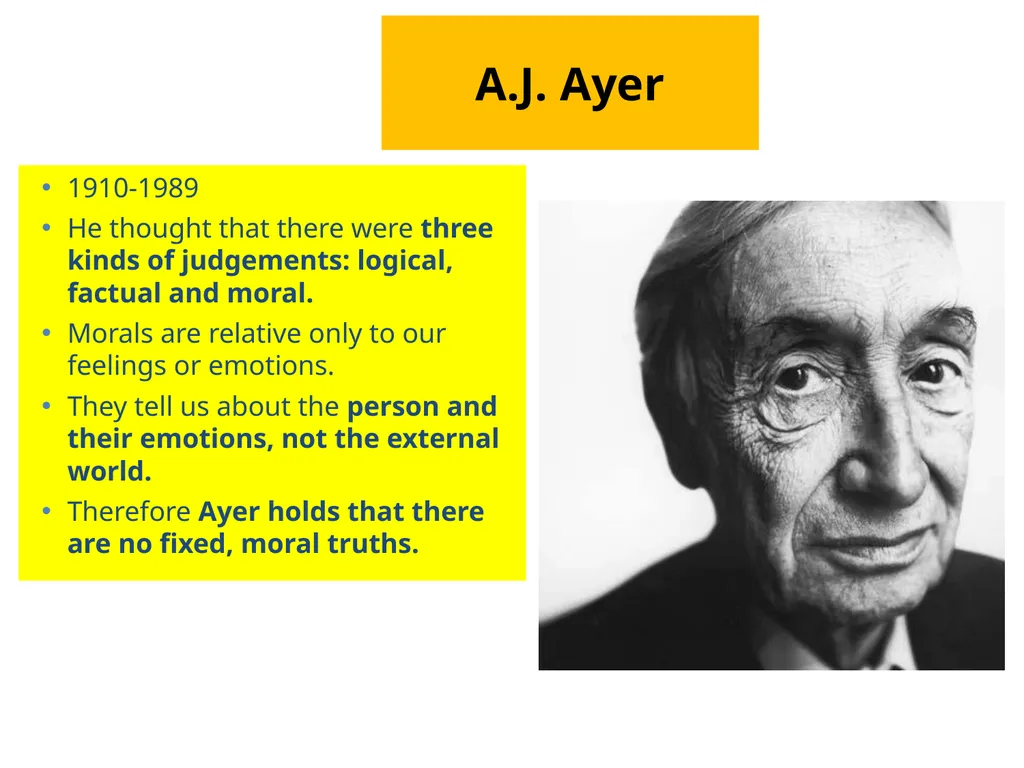 Emotivism Intuitionists reject the naturalist - slide 2 of 18