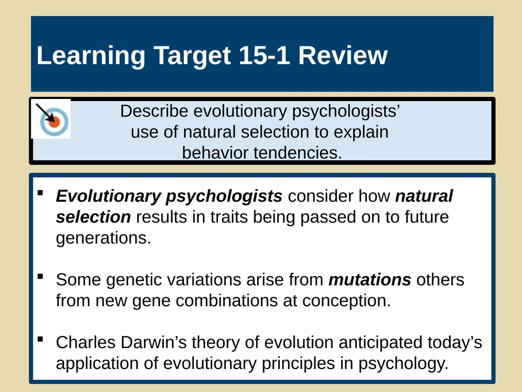 Unit 3 Biological Bases of Behavior Module 15 - slide 15 of 19