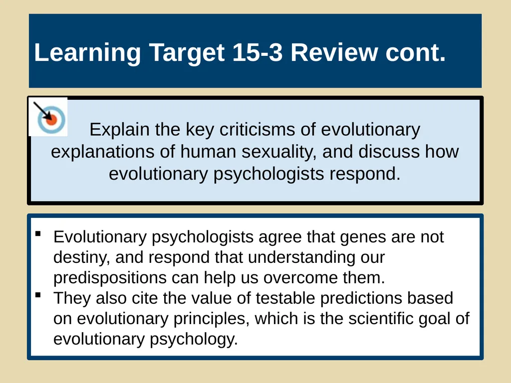 Unit 3 Biological Bases of Behavior Module 15 - slide 18 of 19