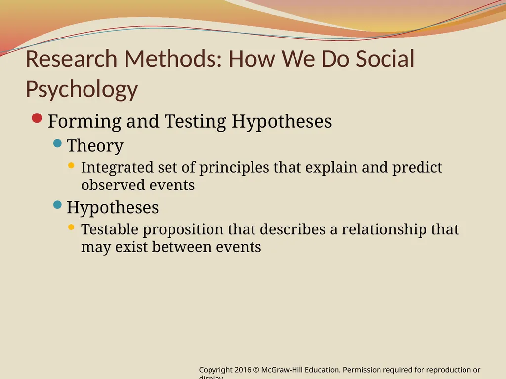 Chapter 1: Introducing Social Psychology © - slide 17 of 27