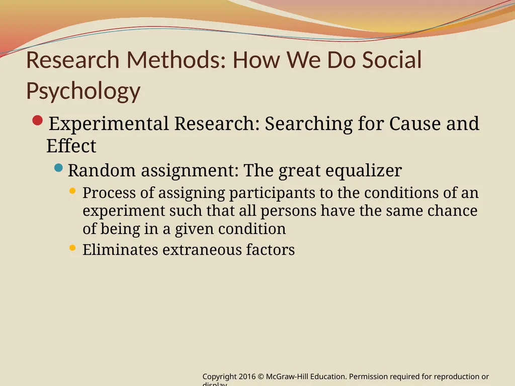 Chapter 1: Introducing Social Psychology © - slide 24 of 27