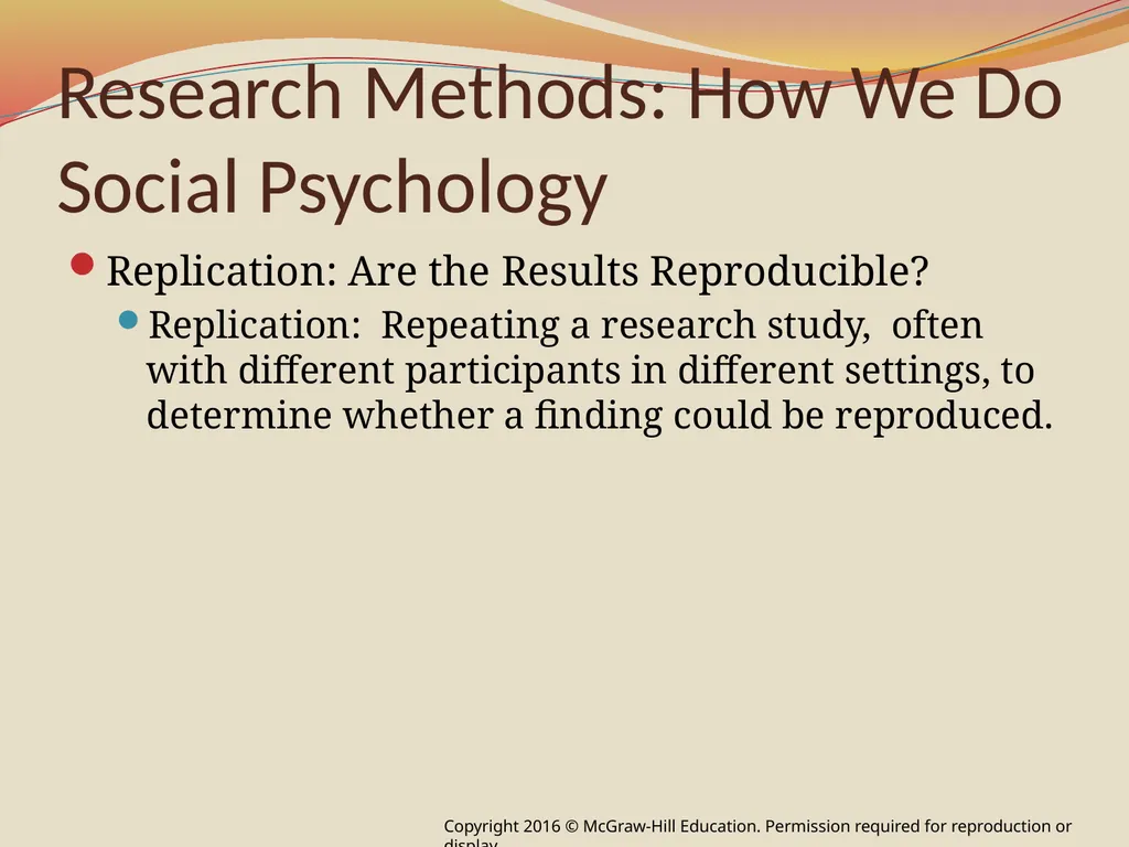 Chapter 1: Introducing Social Psychology © - slide 25 of 27