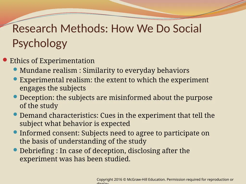 Chapter 1: Introducing Social Psychology © - slide 26 of 27