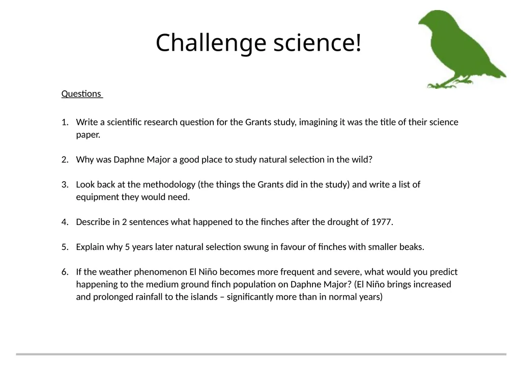 A RESOURCE BROUGHT TO YOU BY THE GALAPAGOS - slide 12 of 12