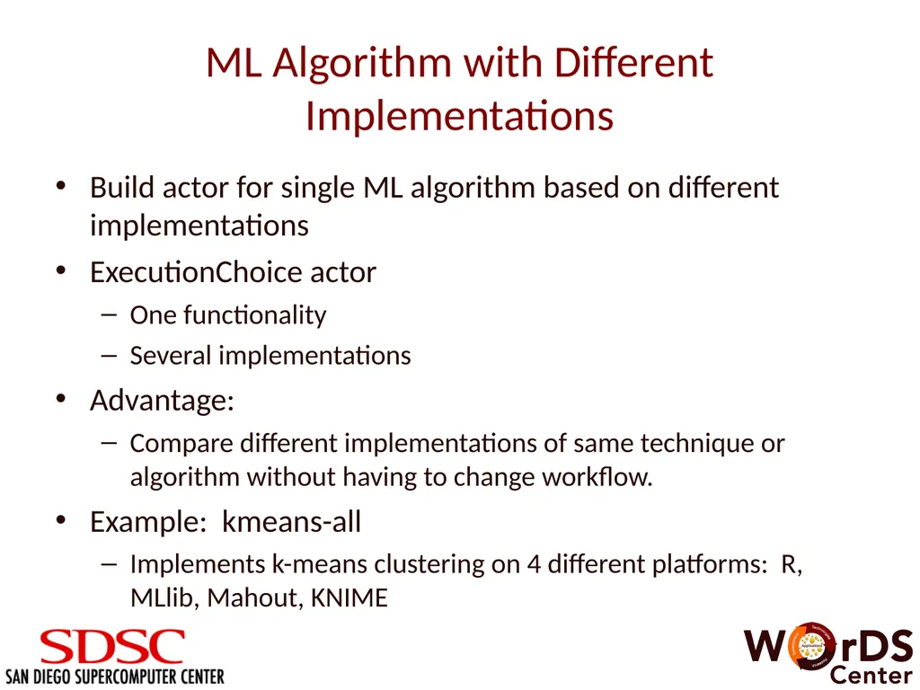 Machine Learning Module for Big Data Analysis in - slide 9 of 17