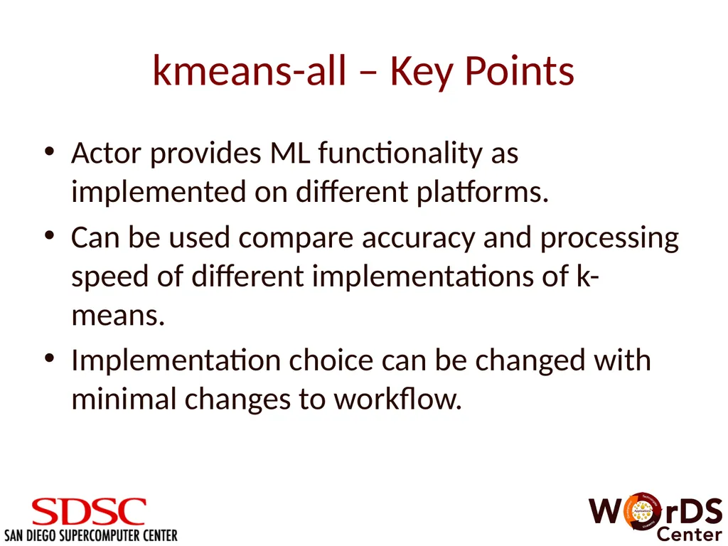 Machine Learning Module for Big Data Analysis in - slide 16 of 17