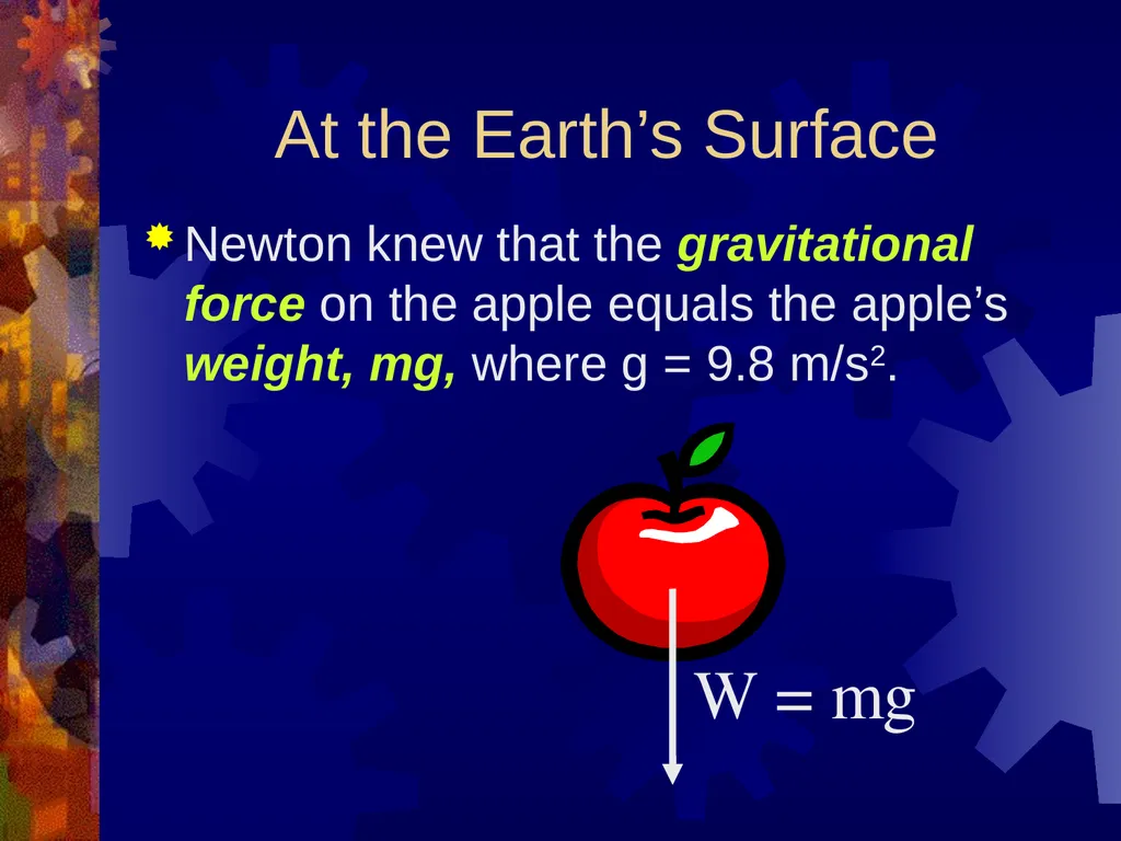 Gravitation Early Astronomy As far as we know, - slide 16 of 44