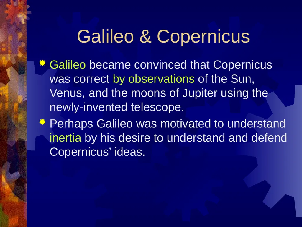 Gravitation Early Astronomy As far as we know, - slide 8 of 44