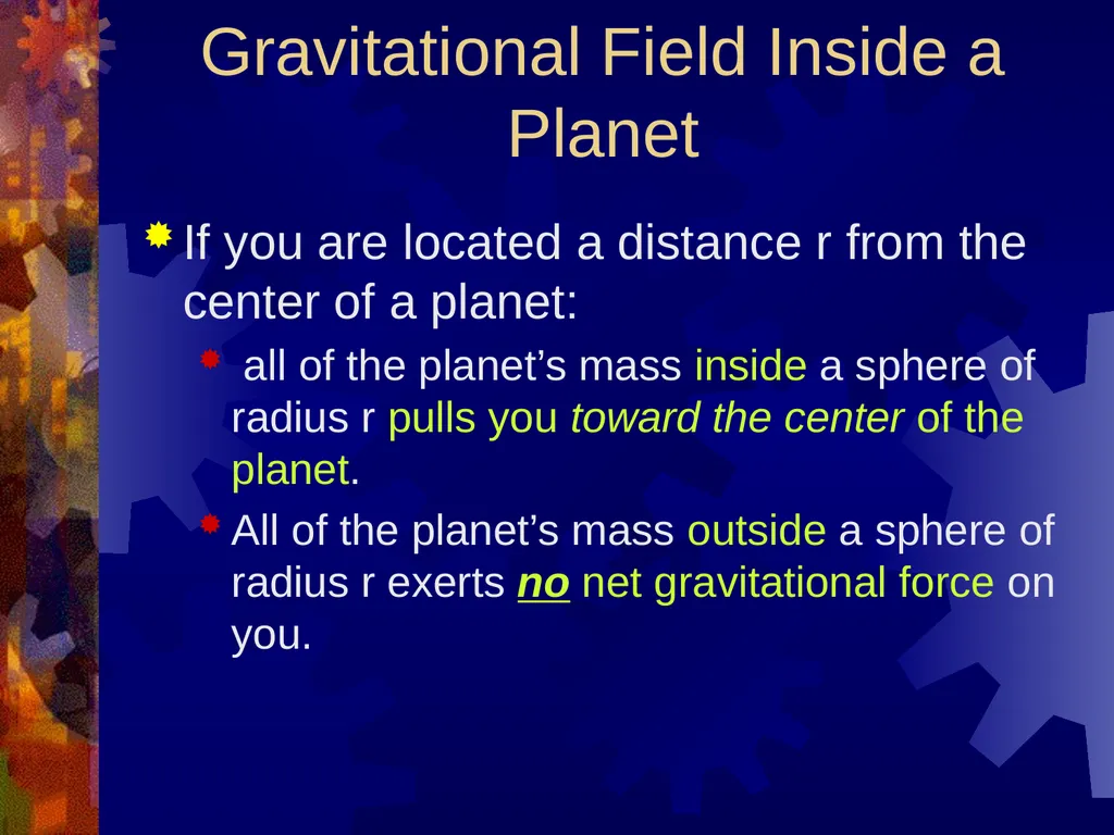 Gravitation Early Astronomy As far as we know, - slide 32 of 44