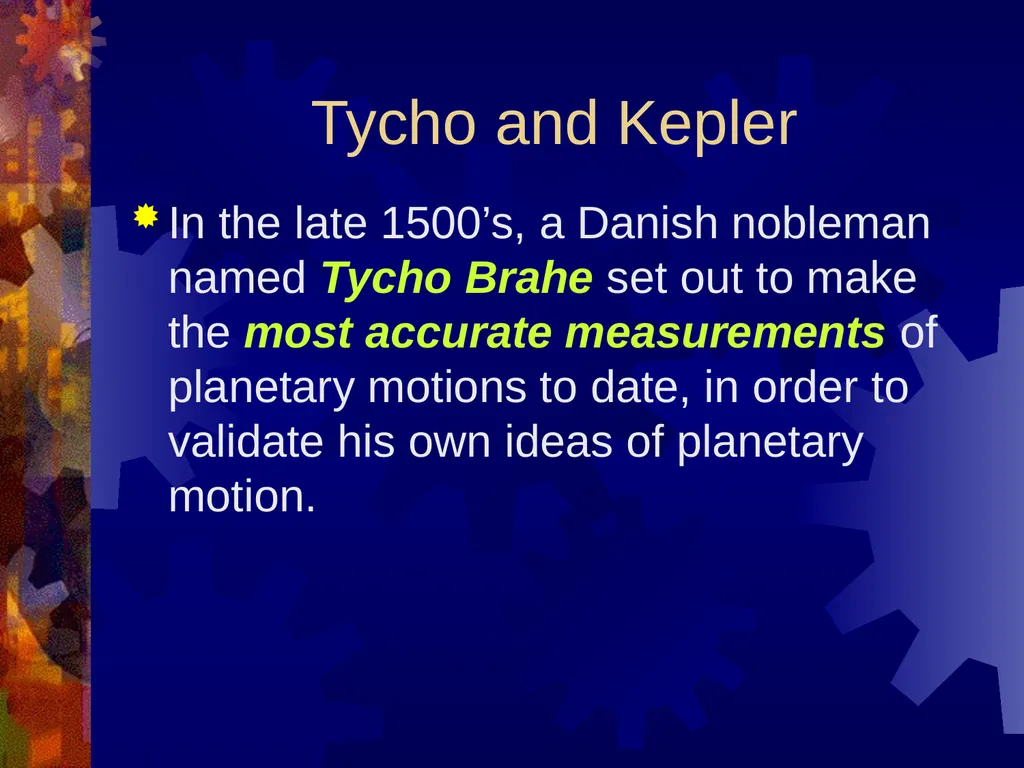Gravitation Early Astronomy As far as we know, - slide 9 of 44