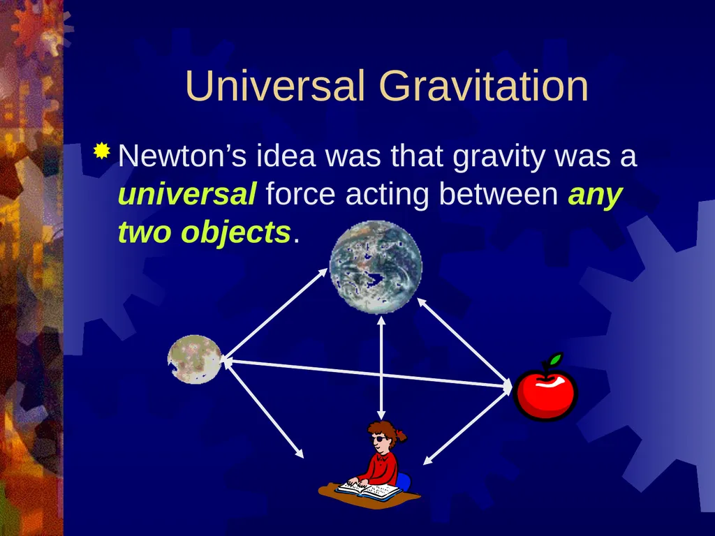Gravitation Early Astronomy As far as we know, - slide 15 of 44