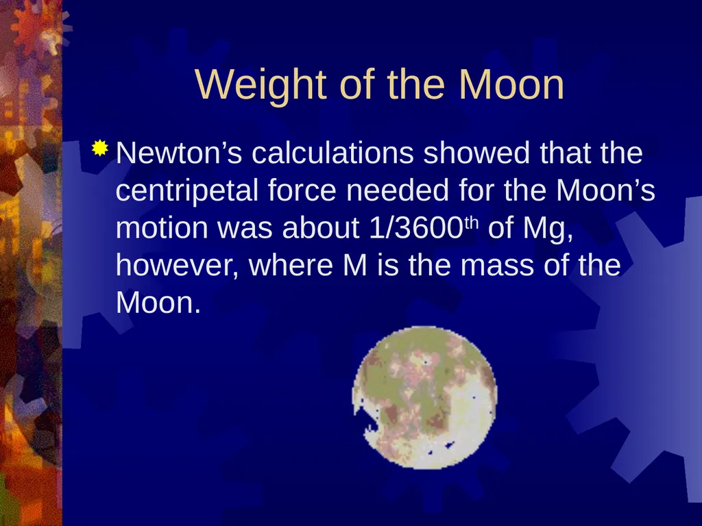 Gravitation Early Astronomy As far as we know, - slide 18 of 44