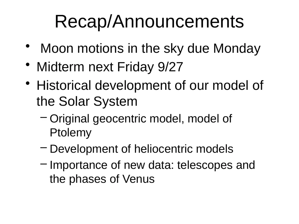 History of Solar System Understanding Kepler’s - slide 2 of 15