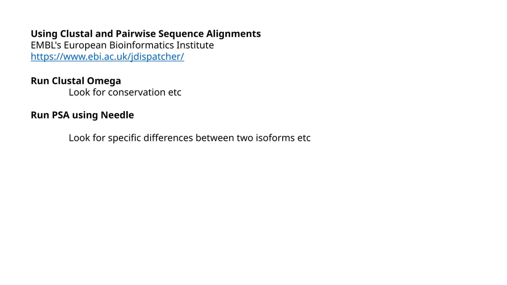 OUR 2024 Bioinformatics Workshop Friday June 14th: - slide 8 of 15