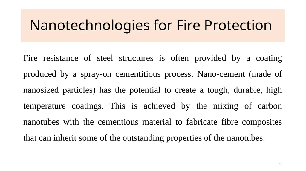 Nanomaterials for Building Dr. Raouf Mahmood 1 - slide 20 of 22