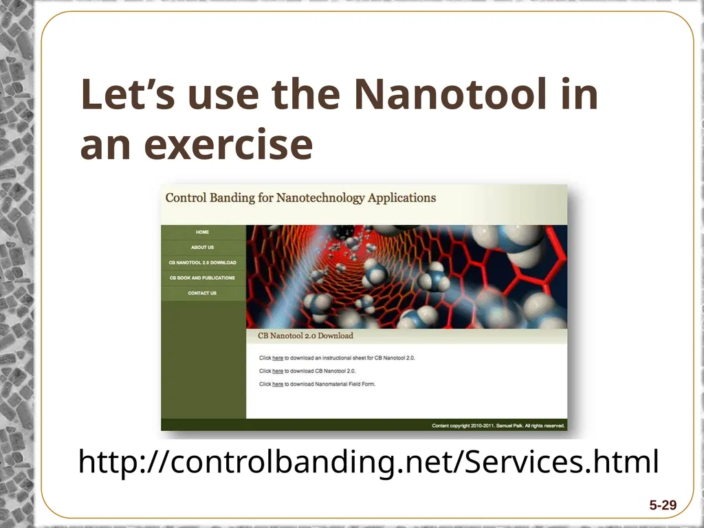 8-Hour Training Course Module 5: Risk and Hazard - slide 29 of 56