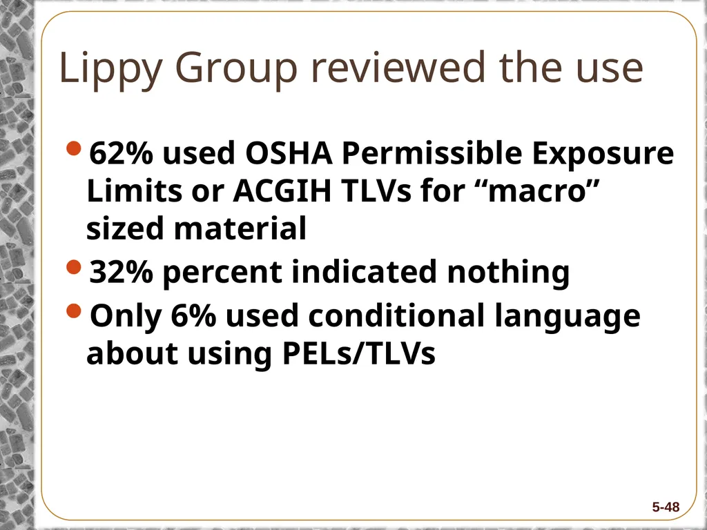 8-Hour Training Course Module 5: Risk and Hazard - slide 48 of 56
