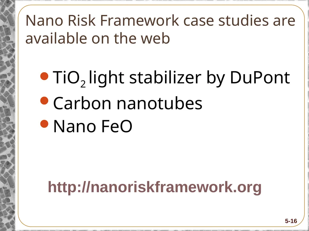 8-Hour Training Course Module 5: Risk and Hazard - slide 16 of 56